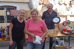 Der Flohmarkt im September 2016 war ein voller Erfolg