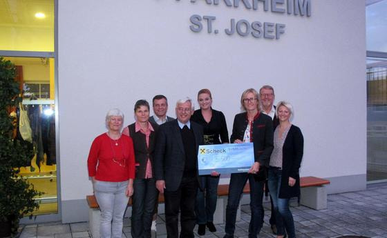 Spende für die Pfarre Traberg