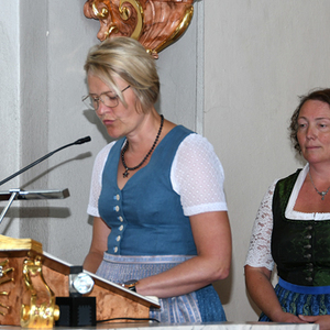 Maiandacht der Bezirksgoldhauben