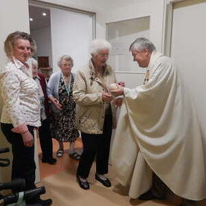 Erntedank im neuen Seniorenheim