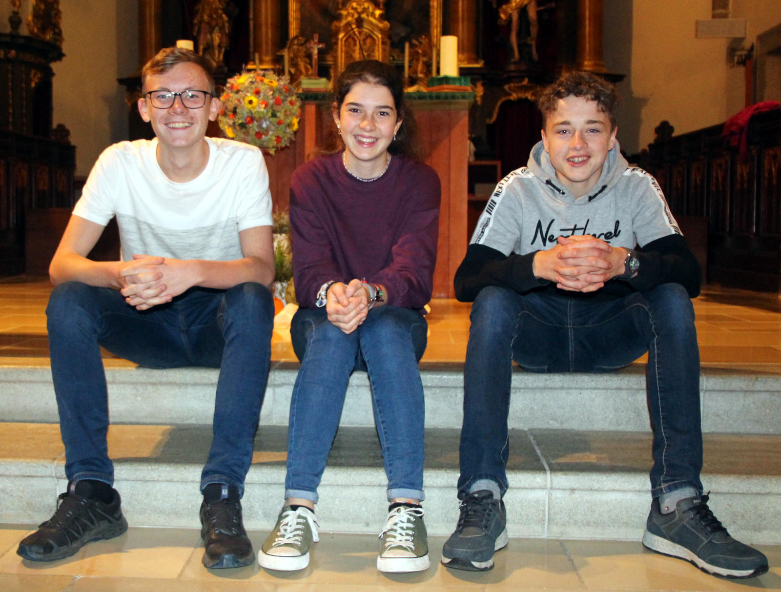 Erfahrene Ministranten