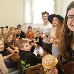 Fotos von der letzen JS-Stunde mit Nicole