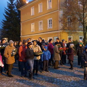 Adventkranz 2013 Pfarre Peuerbach