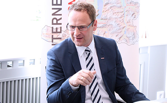 Martin Ettinger, Obmann der WKO Gmunden