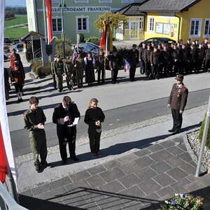 Kranzniederlegung mit Gebet und Segnung