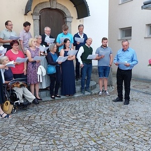 ein Ständchen vom Kirchenchor