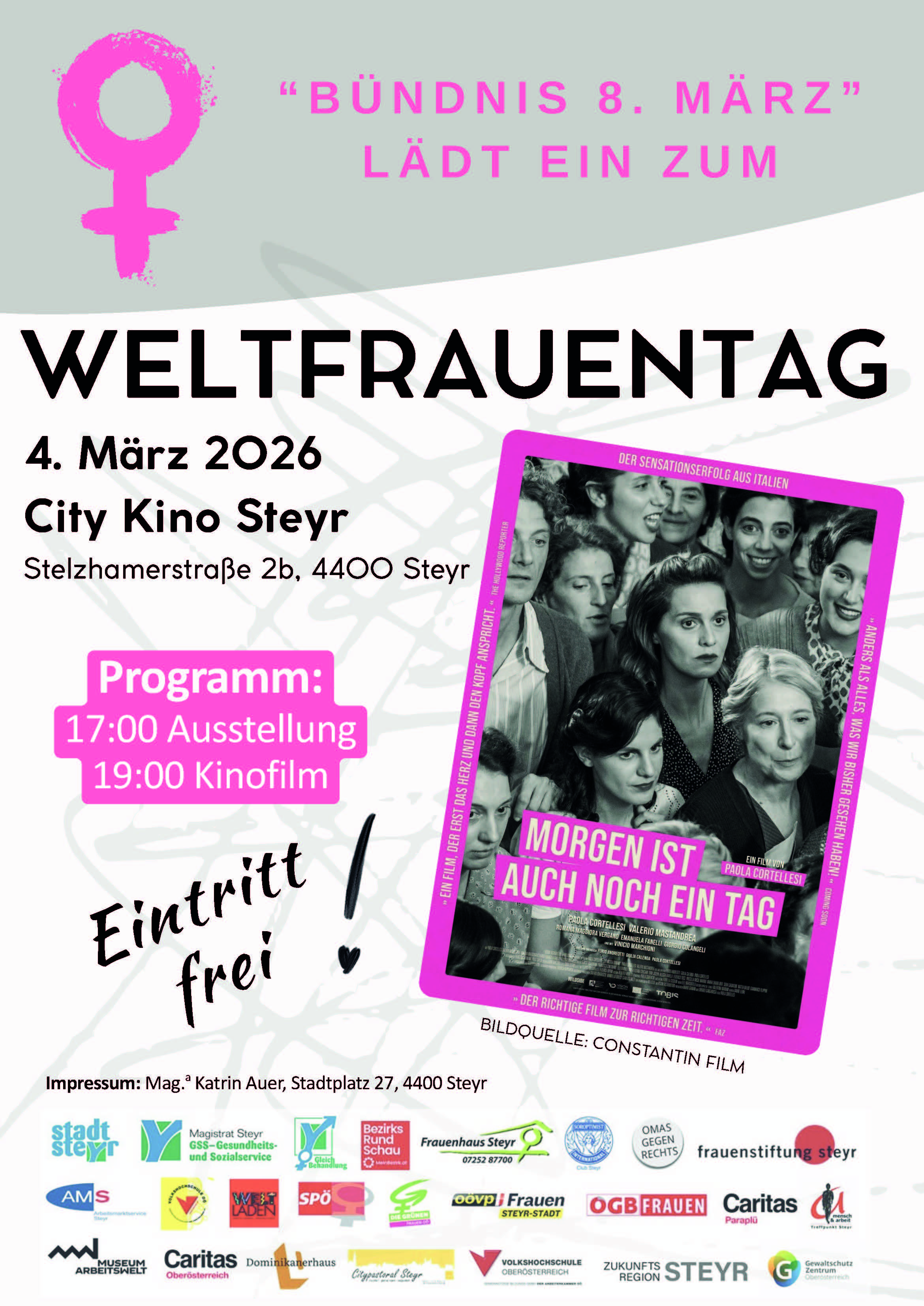 Einladung Weltfrauentag