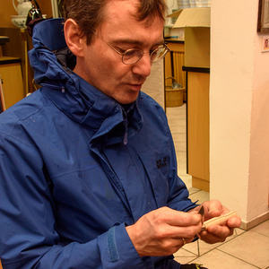 Bischofs Visitation Dekanat Weyer, Wanderung, Visitation mit den Mitgliedern der Pastoralkonferenz Dekanat Weyer in Trattenbach im SchneeFoto: Jack Haijes