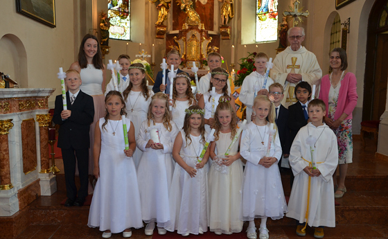 Erstkommunion 2022 in der Pfarre Kopfing