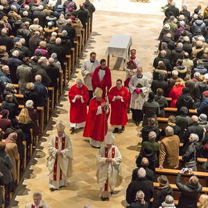 Festmesse zum 85. Geburtstag von Bischof em. Maximilian Aichern im Linzer Mariendom | 26.12.2017ottesdienst anlässlich des 85. Geburtstages von BIschof em. Maximilian Aichern im Linzer Dom mit Diözesanbischof Manfred Scheuer, Bischof em. Ludwig Schwa