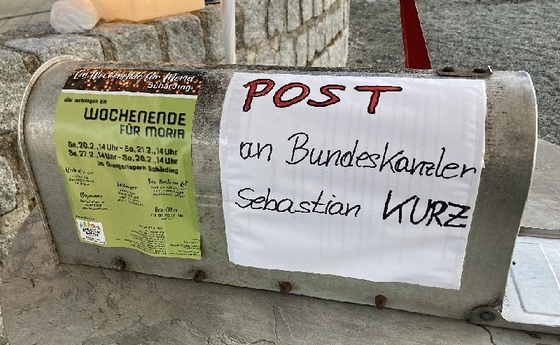 Post an Bundeskanzler Kurz