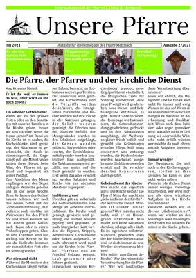 Pfarrblatt