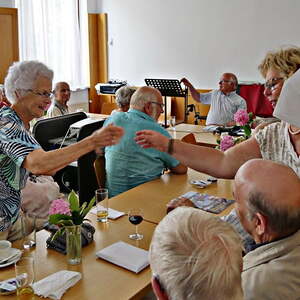 Abschied von Pfarrer Walter Wimmer bei den SeniorInnen