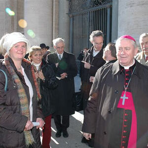 Rom - Christbaum für Papst