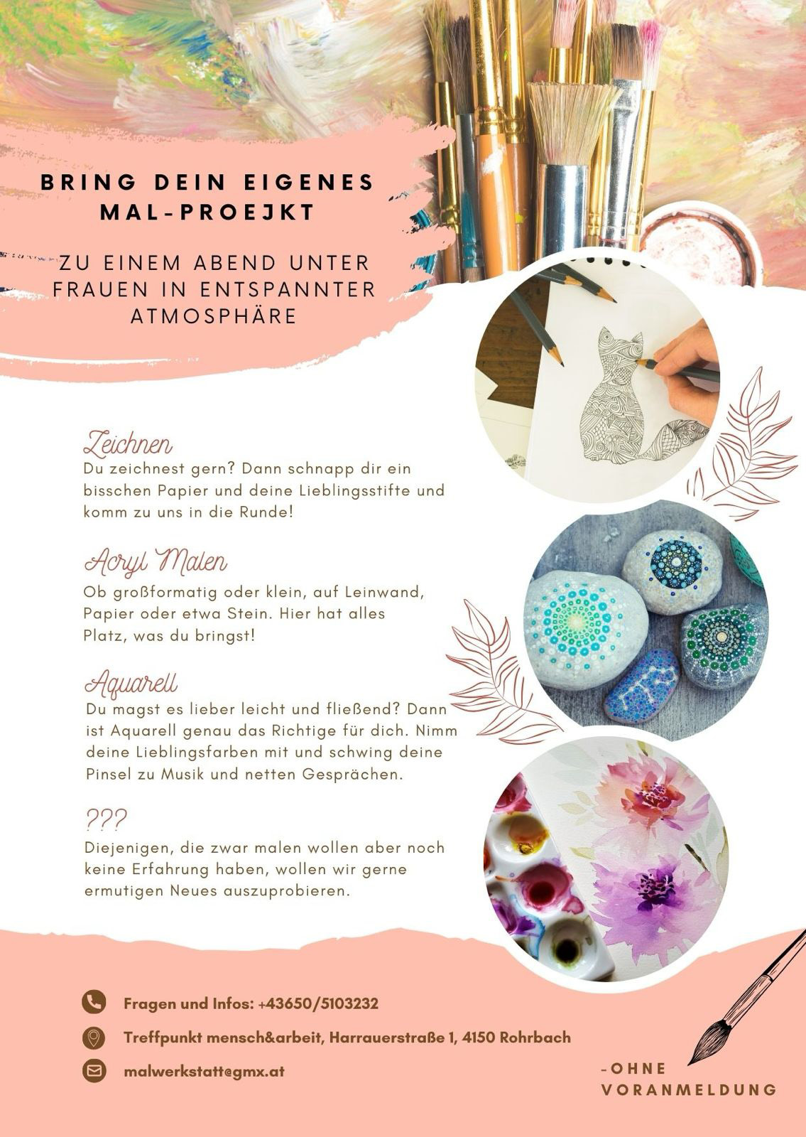 Einladung Malwerkstatt