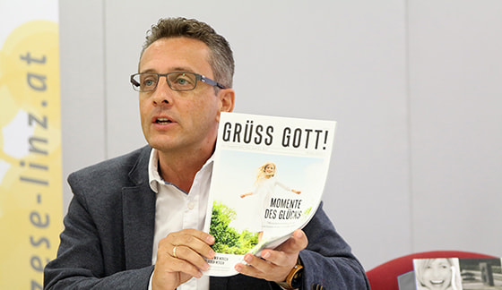 Kommunikationsbüro-Leiter Michael Kraml. / Diözese Linz/Appenzeller Kommunikationsbüro-Leiter Michael Kraml.