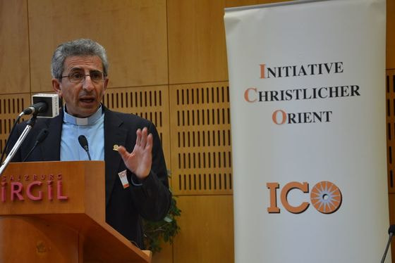 Der Jerusalemer Caritas-Direktor Fr. Raed Abusahlia 