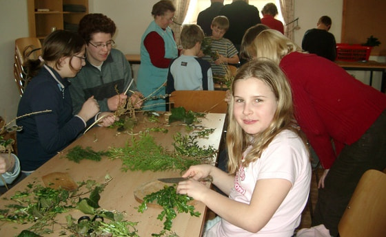 Palmbuschen-Binden