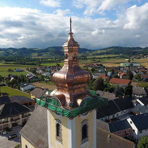 Sanierung der Turmkuppel 2017