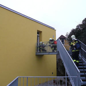 Feuerwehrübung im Kindergarten
