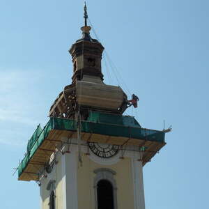 Sanierung der Turmkuppel 2017