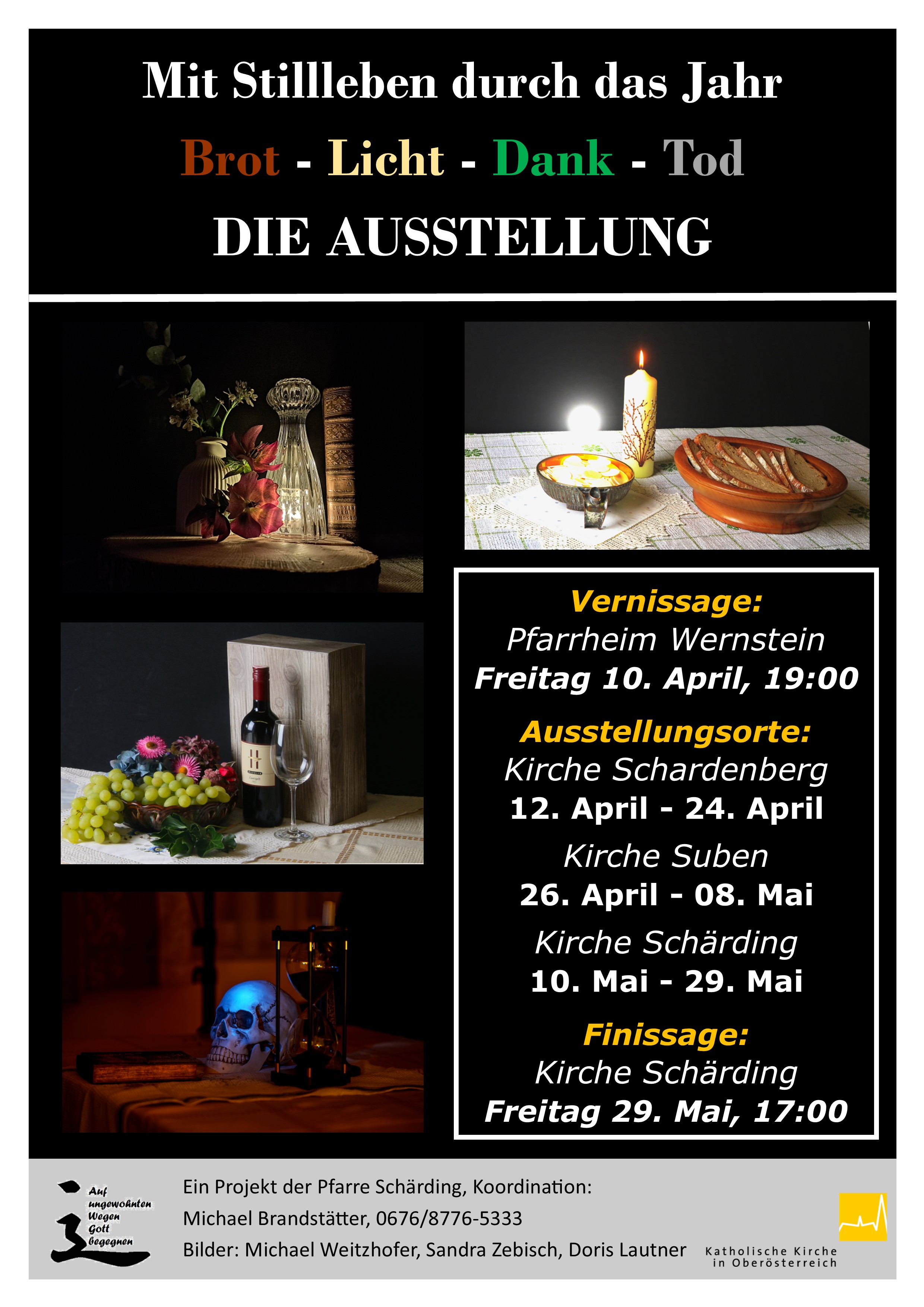 Einladung Stillleben / Pfarre Schärding