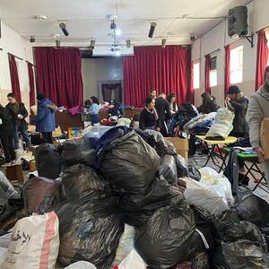 Kleiderspenden - es geben auch jene, die selbst wenig haben