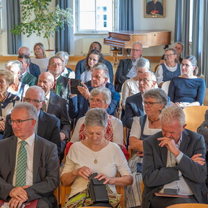 Am 26. September 2024 überreichte Diözesanbischof Manfred Scheuer im Linzer Priesterseminar an engagierte Christ:innen die Florian-Medaille und die Severin-Medaille. Diese diözesanen Ehrenzeichen sind ein Zeichen des Dankes und der Anerkennung für la
