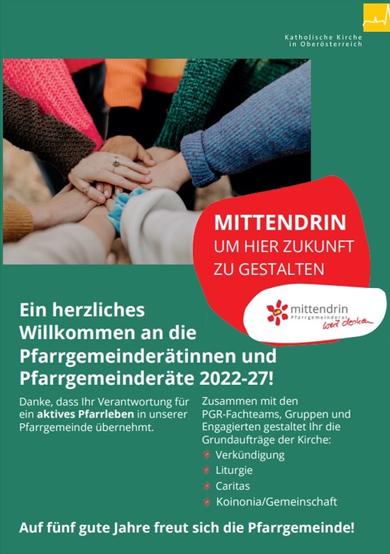PGR-Willkommensplakat