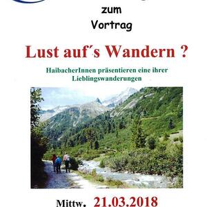 Lust auf’s Wandern