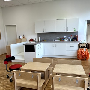 und eine Stiege für die Kinder