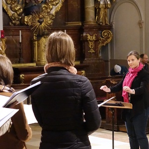 Abendgottesdienst in der Ursulinenkirche Linz mit dem Konservatorium für Kirchenmusik der Diözese Linz