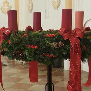 Segnung der Adventkränze