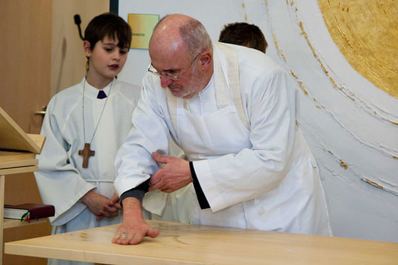 Neugestaltung des Andachtsraumes im Seniorenheim