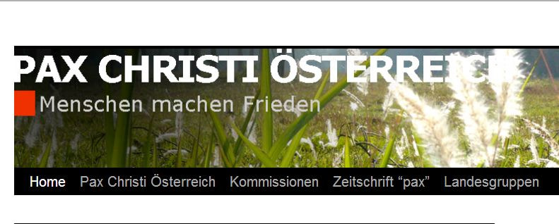 Pax Christi. © Pax Christi