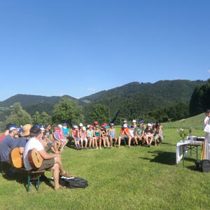 Pfarrhof-Team auf Besuch