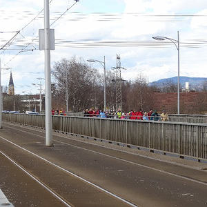 Traunauen-Reinigung mit ökomenischen Gottesdienst