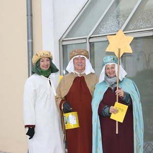 Erwachsene Sternsingergruppe