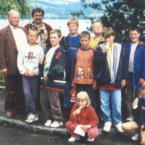 Ministrantenausflug 12. Juli 1997 an den Attersee 