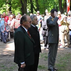 Gedenkfeier 200 Jahre Schlacht um Ebelsberg im Schloßpark