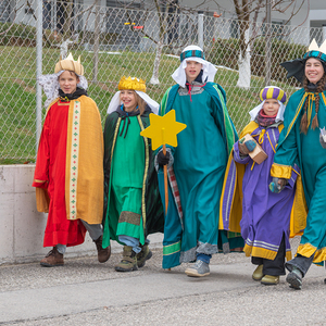 Sternsinger unterwegs in Kirchdorf/Krems
