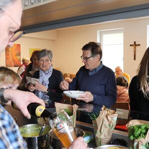 Fastensuppe in St. Quirinus