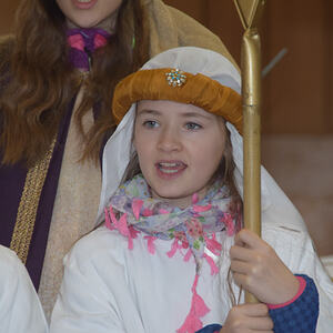 Famiiengottesdienst mit den Sternsingern, 6. Jänner 2017
