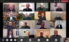 Virtuelles Treffen der Bischofskonferenz