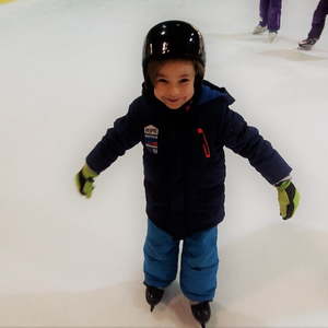 Eislaufen mit den Minis