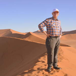 Gipfel von „Dune 45“ - Namib