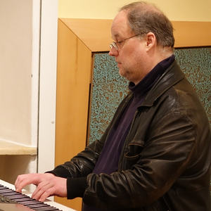 Heinz Reknagel am E-Piano