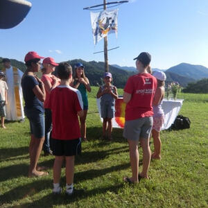 Pfarrhof-Team auf Besuch