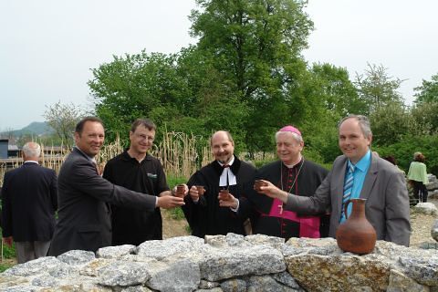 Segnung des Bibelgartens