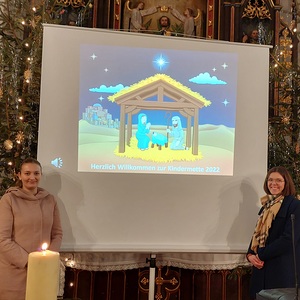 Gestaltung der Kindermette am 24. Dezember 2022